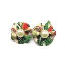 Dog Hair Ties with Pearl 50 pcs 3