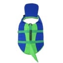 Dog Life Jacket for Swimming with Fin and Handle Chest Circumference 56 to 69 cm and Neck 38 to 50 cm For Dogs 5 to 10 kg Adjustable Straps 2