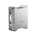 Dokovací stanice Blueendless MAC 909 na M.2 NVMe SSD s HDMI 4K 60 Hz čtečka SD a TF 4.0 kapacita 8 TB USB 3.2 stříbrná pro Mac Mini 2