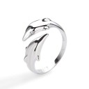 Dolfijnenring voor dames 1