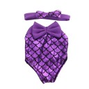 Doll Swimsuit with Mermaid Pattern 4