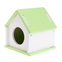 Domeau en bois pour rongeurs C853 8
