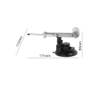 Doména Lunzo CZ Simulador sexual con ventosa y accesorio de bola rosa Movimiento telescópico 18x3 cm 45 mm Embalaje discreto 2