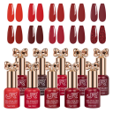 Domowa zestaw lakierów żelowych do paznokci 10×12 ml UV LED Kolorowa kolekcja do DIY manicure i kreatywnego nail art 1