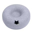 Donut alakú macskabútor filcből Átmérő 50 cm Kerek macskabútor Magasság 20 cm Puha macskabútor Dizájnos macskaágy 3