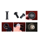 Door Viewer 200° Wide-Angle Lens 16 mm Optical Lens Zinc Alloy Security Viewer for Entrance Doors Visitor Check 4