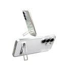 Doorzichtig hoesje voor Samsung Galaxy S25 FE met uitschuifbare standaard Materiaal TPU en metaal Beschermhoes voor mobiel S25 FE Voor video's 1