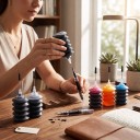 Doplňovací inkoust do tlačiarne Sada 4 x 30 ml Čierna Azúrová Purpurová a Žltá S ihlou Pre Canon Epson a HP Kazety CISS a nádrže 4