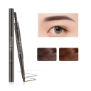Doppelköpfiger Augenbrauenstift mit Bürste Wasserfester, langanhaltender Augenbrauenstift zum präzisen Formen und Stylen der Augenbrauen Alltags-Make-up 5
