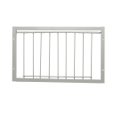 Doppi dorsi in metallo per piccioni 50x26 cm con telaio in ferro Porte in rete per trappole per uccelli Porte unidirezionali per piccionaie e protezione degli edifici 2