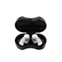Dopuri de urechi din silicon impermeabile pentru înot 3 x 2,5 cm reutilizabile cu cutie de depozitare 6,5 x 3,5 cm pentru piscină și duș 7