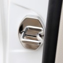 Dørlåsedæksler i rustfrit stål til VW 4 stk. 6