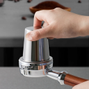 Dosierbecher aus Edelstahl für Espresso-Kaffeemaschinen 58 mm Professionelles Barista-Zubehör zur genauen Abmessung von Kaffee 4