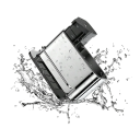 Δοσομετρητής σαπουνιού 3 σε 1 από ανοξείδωτο χάλυβα με οργανωτή για σφουγγάρια και βούρτσες Κουζινικός πάγκος για το νεροχύτη με αντλία 19×18×13 εκ. 3