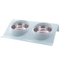 Double gamelle pour chiens et chats C789 5