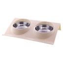 Double gamelle pour chiens et chats C789 6