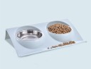 Double gamelle pour chiens et chats C789 4