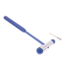 Double-Headed Neurological Hammer 6 x 18.4 cm Made of Zinc Alloy and ABS Diagnostic Hammer for Testing Patellar and Nerve Reflexes 8