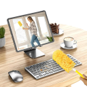 Double-Sided 360° Dust and Cobweb Remover 10×20 cm Yellow Cleaner with Handle and 10 Disposable Filters for Cleaning Ceilings, Furniture and Worktops 5