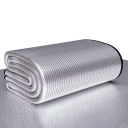 Double-sided Aluminium Foil 1.5x2 m Waterproof Insulating Mat 2.5 mm Camping PVC Groundsheet Picnic Beach Mattress Household 2