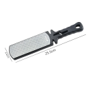 Double-Sided Diamond Knife Sharpener 400/1000 Grit Titanium Coating Ceramic Sharpening Kitchen Knives Choppers Grilling and Butchery Blades 5