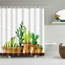 Douchegordijn met cactussen 7