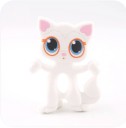 Doudou en silicone en forme de chat J874 6