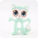 Doudou en silicone en forme de chat J874 10