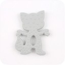 Doudou en silicone en forme de chat J874 5