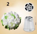 Douilles à décorer pour gâteaux - 7 pcs 4