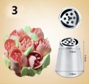 Douilles à décorer pour gâteaux - 7 pcs 5