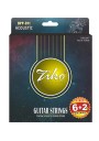 DPP-011 String Set for Acoustic Guitar Hexagonal Core Phosphor Bronze Alloy Durable Strings with Warm Clear Tone 1