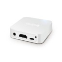 Draadloze adapter voor het spiegelen van het telefoonscherm op de televisie Aansluiting via HDMI of AV Ook te gebruiken met monitor en projector Wit 3