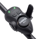 Draadloze beetmelder met ontvanger Bereik van meer dan 100 m Geluids- en lichtsignaal 256 codes ABS Zwart Voor vissen 5