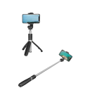 Draadloze Bluetooth selfiestick 190-813mm ministatief met afstandsbediening telefoonhouder voor op reis lichtgewicht opvouwbare standaard 7