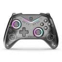 Draadloze gamecontroller met RGB-verlichting en trillingen met programmeerbare knoppen en 600 mAh batterij zwart voor Switch 2 PC iOS en Android 1