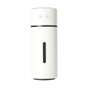 Draadloze luchtbevochtiger 260 ml USB-oplaadfunctie 1000 mAh Stille werking Aromatherapie Draagbaar ontwerp 72 x 72 x 188 mm Witte luchtbevochtiger 1