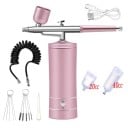 Draadloze mini spuitpistool met compressor USB oplaadbaar 20cc 40cc elektrisch voor het spuiten van modellen werkplaats garage hobby 3