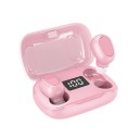 Draadloze oordopjes met oplaadcase met scherm Bluetooth 5.0 Bereik 10 m Gespreks- en volumeregeling Stemassistent 3