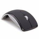 Draadloze opvouwbare muis voor laptop en computer 2,4 GHz Mini USB-ontvanger Gevoeligheid 1200 DPI Batterij-indicator Voeding 2x AAA 8