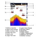 Draadloze vis sonar LUCKY FF918-CWLS 45° straalhoek bereik 0,6–183 m DC 10–18 V zwarte vis echolood voor het vissen 4