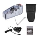 Draagbare bankbiljettenteller met LED-display 600 bankbiljetten/min Compacte papierbankbiljettenteller met tas en adapter 3