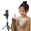 Draagbare Bluetooth selfiestick 103 cm statief met afstandsbediening telefoonhouder 7,2-9,2 cm iOS Android uitschuifbaar 26,4-103 cm 2
