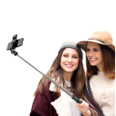 Draagbare Bluetooth selfiestick 103 cm statief met afstandsbediening telefoonhouder 7,2-9,2 cm iOS Android uitschuifbaar 26,4-103 cm 3