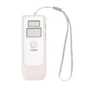 Draagbare digitale alcoholtester voor het meten van alcohol in de adem Twee displays Nauwkeurigheid van 0,1 ‰ Voeding 2x AAA Afmetingen 9,9 x 3,5 cm 1