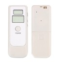 Draagbare digitale alcoholtester voor het meten van alcohol in de adem Twee displays Nauwkeurigheid van 0,1 ‰ Voeding 2x AAA Afmetingen 9,9 x 3,5 cm 3
