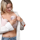 Draagbare elektrische borstkolf 4 modi 9 zuigniveaus LED-display 19 mm 21 mm 24 mm afkolven van moedermelk 4