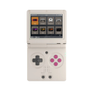 Draagbare gameconsole opvouwbare constructie 3.5" IPS scherm 64GB geheugen 5000 games WiFi Bluetooth HDMI-uitgang retro gaming 3