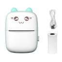 Draagbare mini bluetooth printer, zwart-wit printen, thermische printer voor mobiele telefoon 3