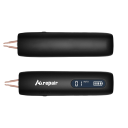Draagbare puntlasmachine handmatige mini lasmachine 2200 mAh 800 A max 0,25 mm 12 niveaus LED-display USB-C zwart voor lithiumbatterijen 18650 2